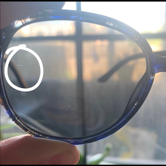 Blue tortoise Ralph Lauren sunglasses - Picture 3 of 6